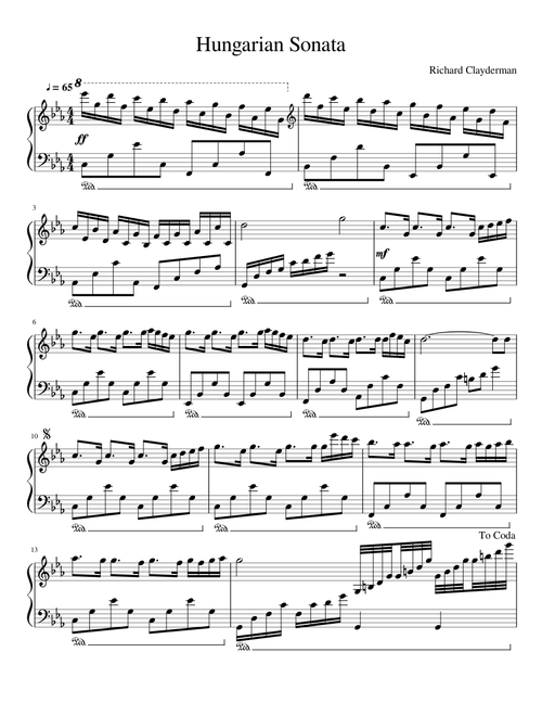 Hungarian Sonata