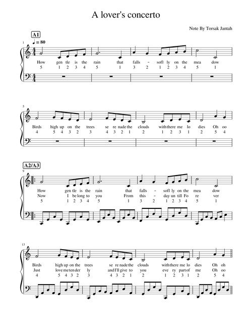 A lover's concerto-C-Live3