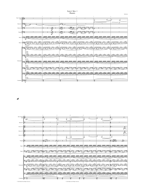 Symphony No. 6 Mov. 1 Phenix (Arr. Philip Fried) (Full Orchestra)
