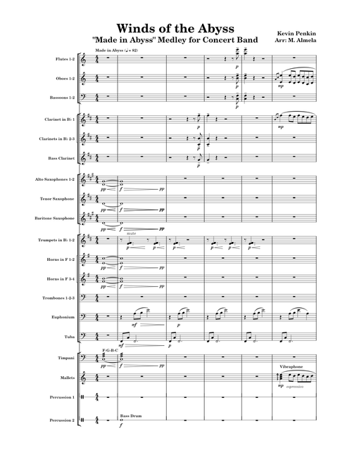 Made In Abyss – Kevin Penkin (Arrangement for Concert Band)
