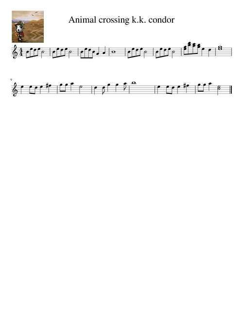 Animal Crossing K.K. Condor (Solo)
