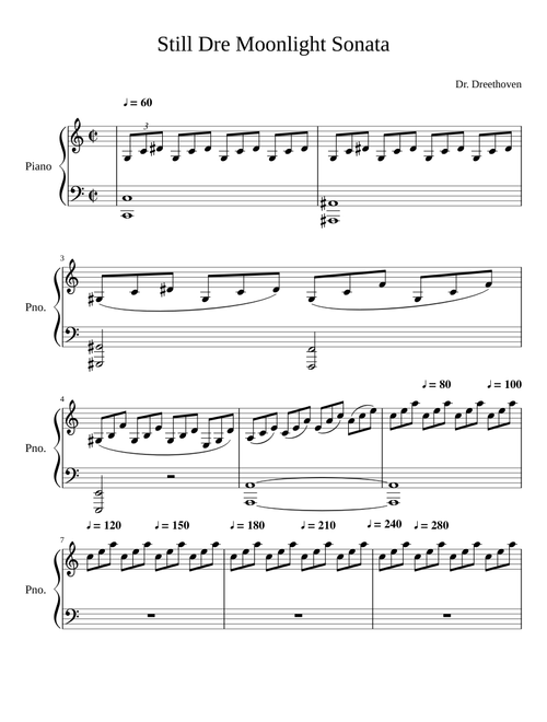 Still Dre Moonlight Sonata