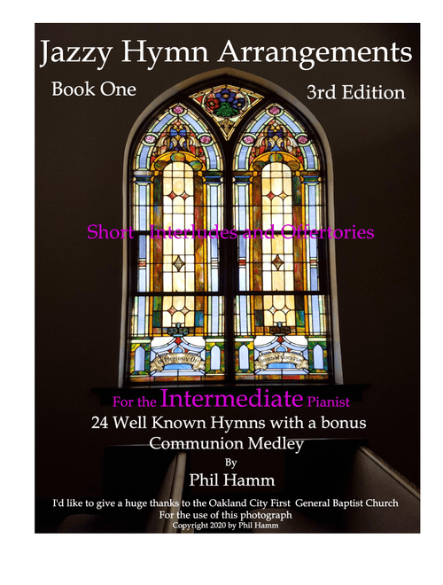 Jazzy Hymn Arrangements Book One-3rd Edition (Arr. Phil Hamm) - Various (Piano Solo)