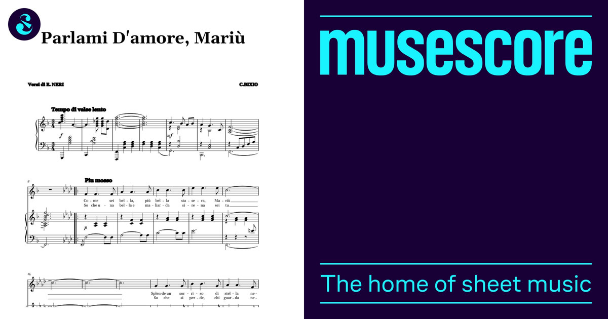 parlami d'amore mariù de sica