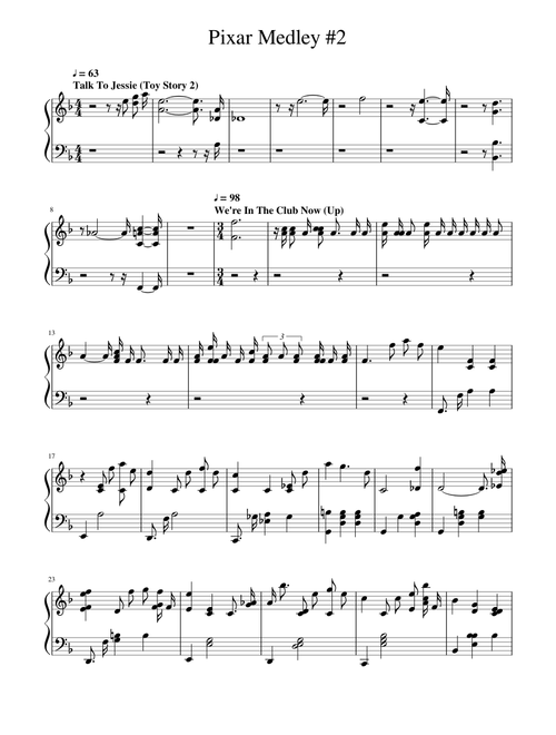 Pixar Medley #2