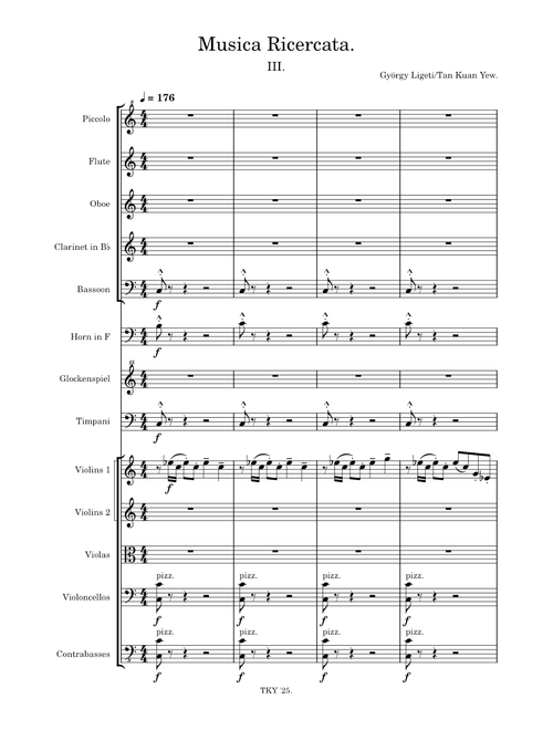 Musica Ricercata – György Ligeti