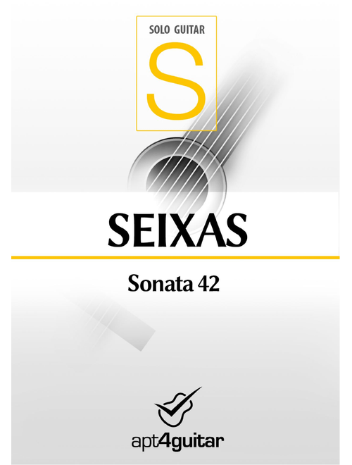 Sonata 42 (Arr. Roberto García) - Carlos Seixas (Solo Guitar)
