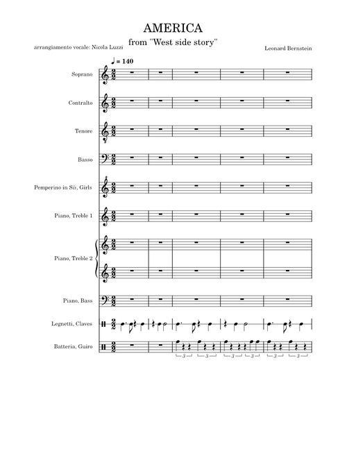 America – Leonard Bernstein