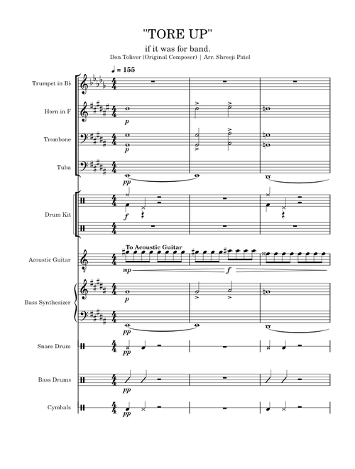 TORE UP (if it was DCI) - Don Toliver