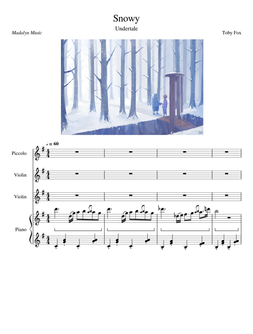 Snowy- Undertale