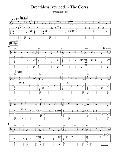 Breathless (reviced) - The Corrs