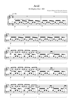 Avid – SawanoHiroyuki[nZk]:mizuki Avid (Animenz arr.) 86 - Eighty