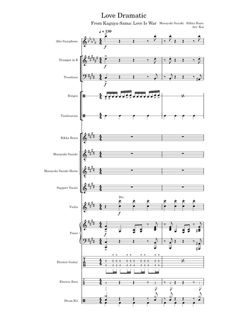 Love dramatic – Masayuki Suzuki | Full Arrangement