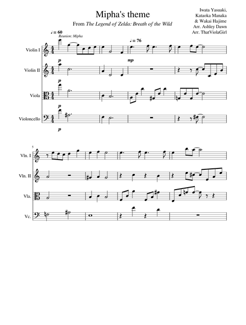 Mipha's theme