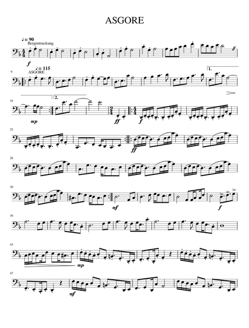 ASGORE (Cello Solo)