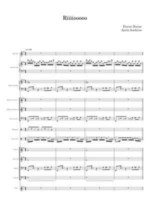 Rio - Duran Duran Sheet Music and Tab with Chords for