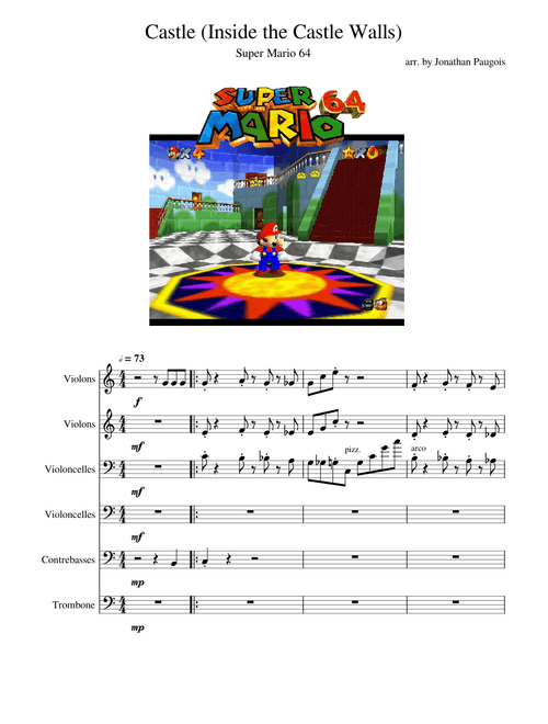 Inside the Castle Walls | Super Mario 64