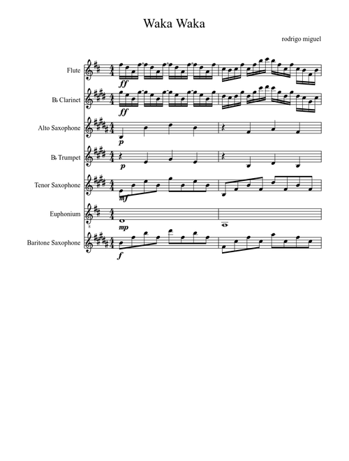 waka waka septet