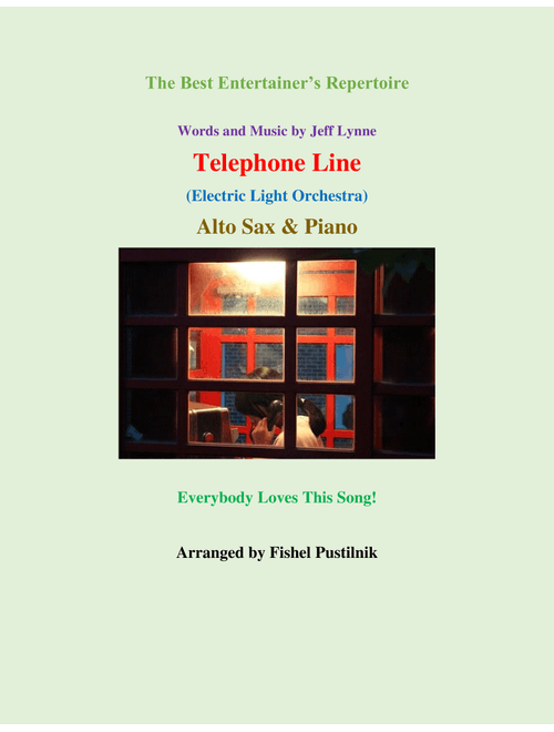 Telephone Line (Arr. Fishel Pustilnik) - Electric Light Orchestra (Instrumental Duet and Piano)