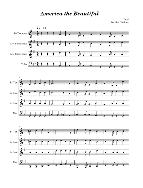 America the Beautiful Quartet