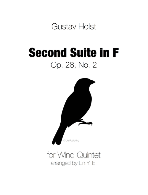 Holst - Second Suite in F for Military Band 4. Fantasia on the Dargason (arr. for Wind Quintet) (Arr. Lin Y. E.) - Gustav Holst (Woodwind Ensemble)