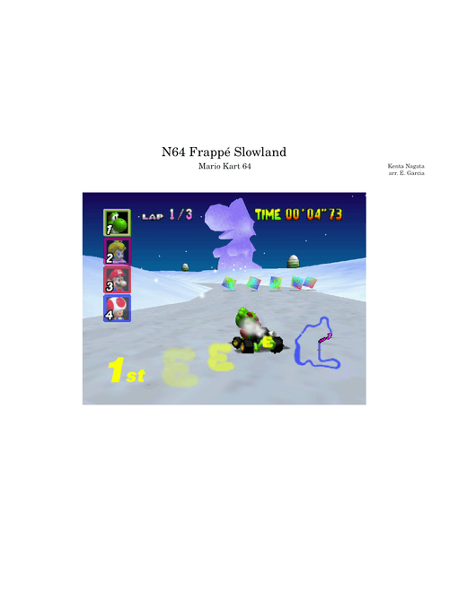 N64 Frappe Snowland – Kenta Nagata