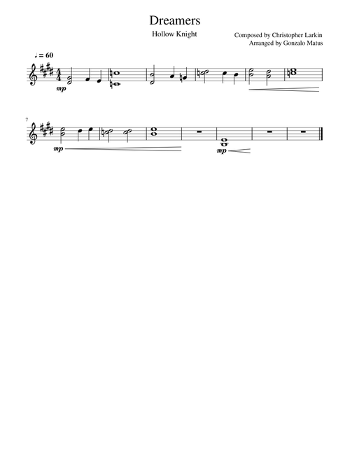 Dreamers - Violin Solo