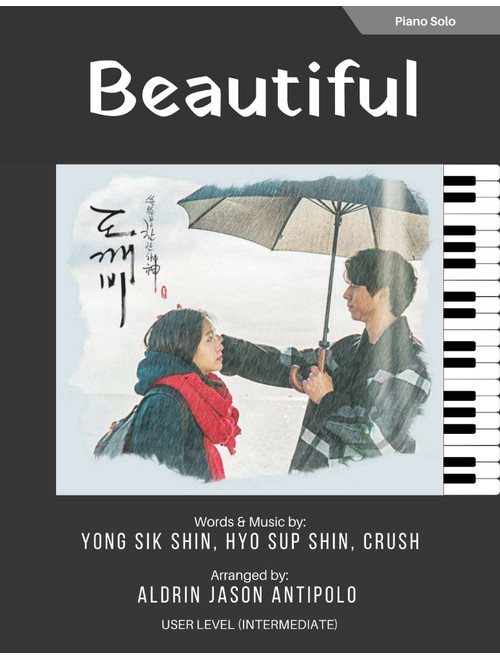 Beautiful (Arr. Aldrin Jason Antipolo) - Crush (Easy Piano)