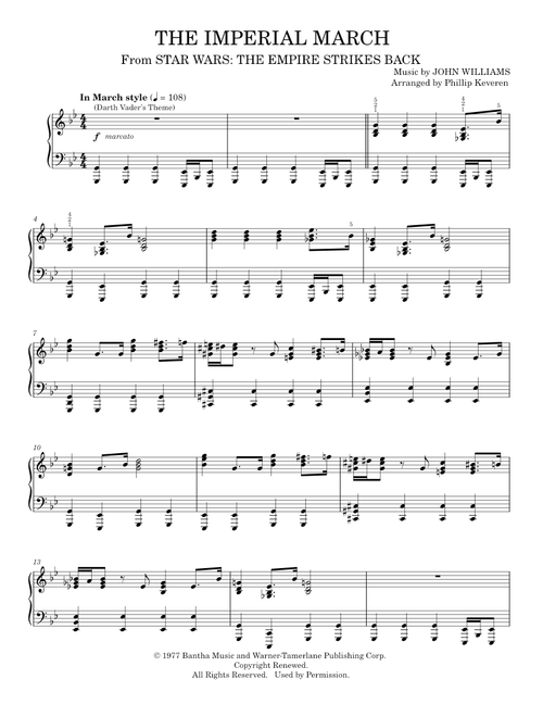 score (Piano Solo)