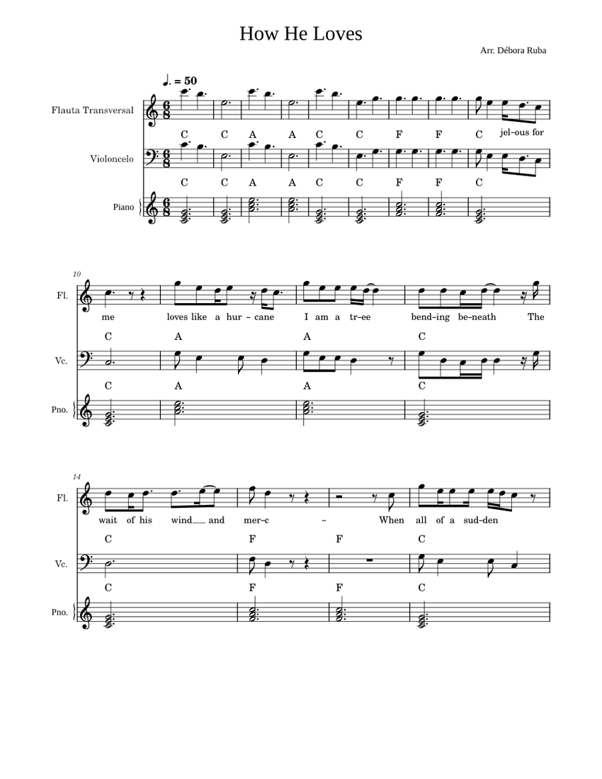 How he loves david crowder band how he loves sheet music for piano