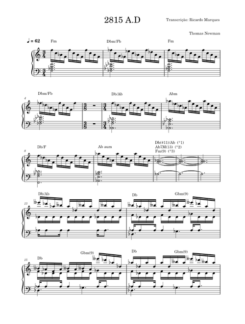 Wall-E – Thomas Newman