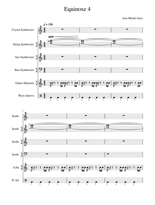 Equinoxe, Pt. 4 – Jean-Michel Jarre Equinoxe 4 - Jean Michel Jarre