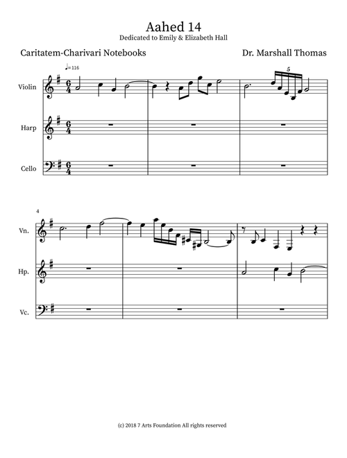 Aahed 14 - Celebrity Chamber Players (Small Ensemble)