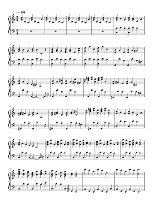 Haggstrom (from Minecraft) – C418 Sheet Music for Piano (Solo ...