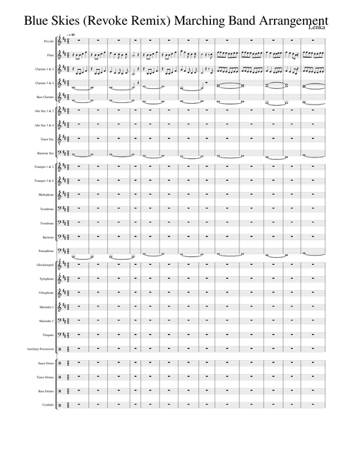 Blue Skies (Revoke Remix) Marching Band Arrangement