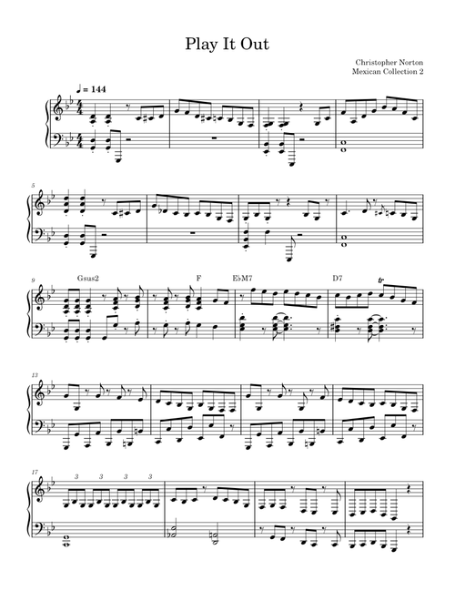 Play It Out – Christopher Norton