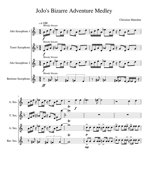 JoJo's Bizarre Adventure Medley
