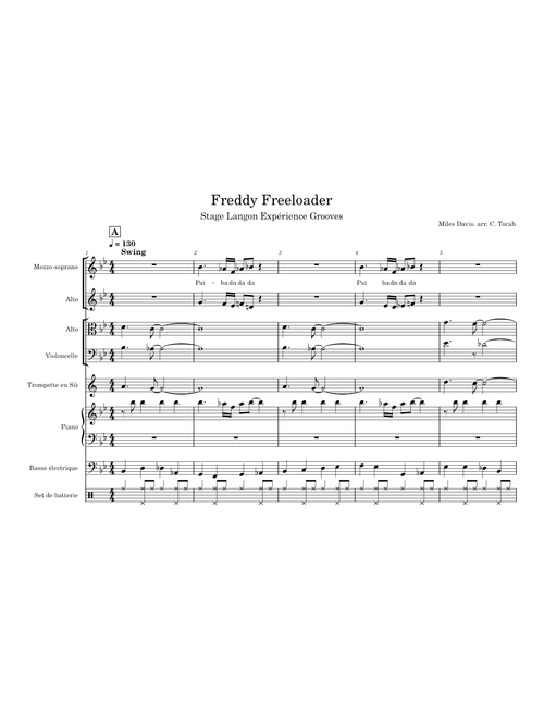 Freddie freeloader – Miles Davis Freddy Freeloader