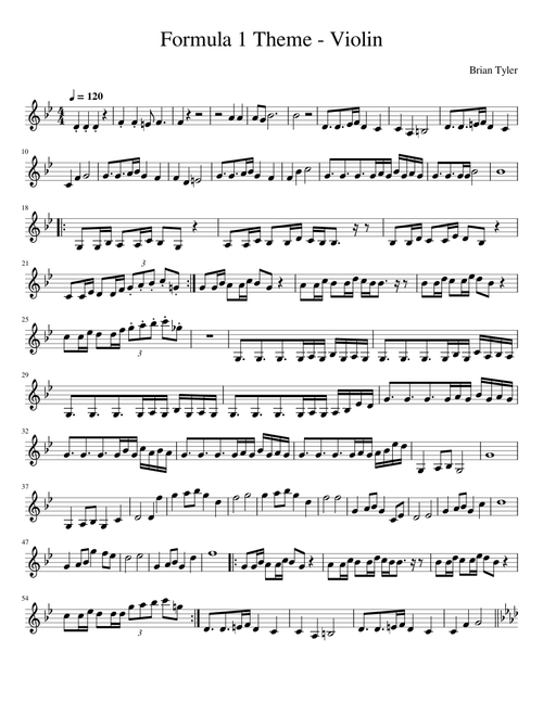 Formula 1 Theme - Brian Tyler