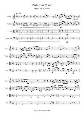 Free Parla Piu Piano by Nino Rota sheet music | Download PDF Free Parla Piu Piano by Nino Rota sheet music | Download PDF