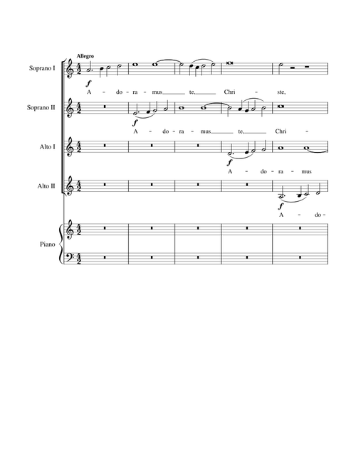 Adoramus te, Op. 37, No. 2 - Johannes Brahms