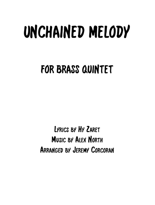 Unchained Melody (Arr. Jeremy Corcoran) - Barry Manilow (Brass Ensemble)