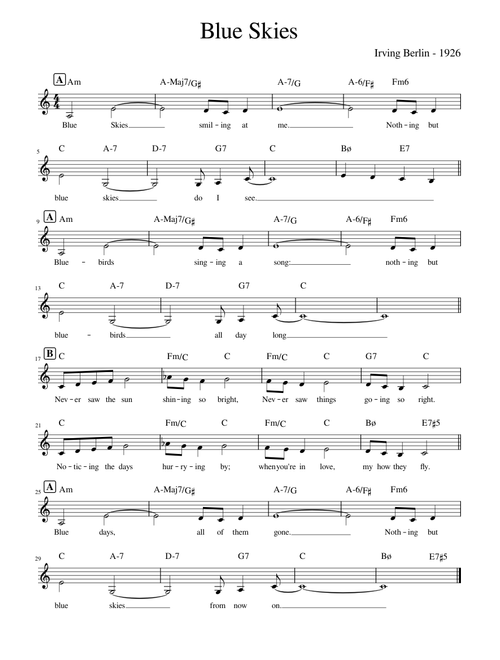 Blue skies – Irving Berlin Blue_Skies_Lead_Sheet.mscz