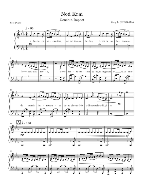 Nod-Krai Main Theme – HOYO-MiX
