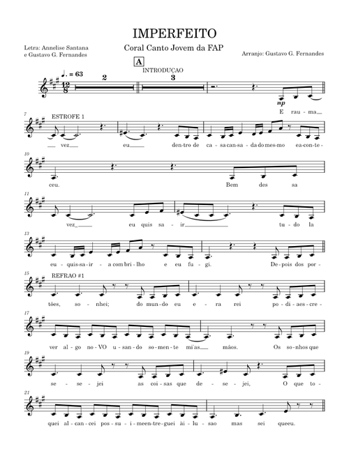 Imperfeito - Solo