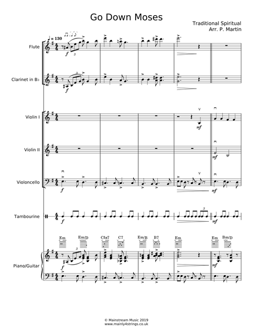 Go Down, Moses - Misc Traditional