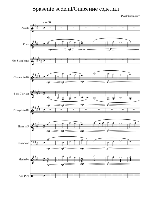 Spasenie sodelal – Pavel Chesnokov