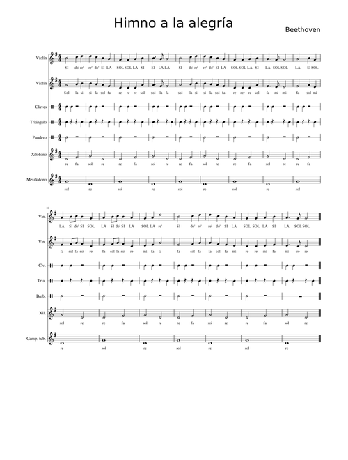 Himno a la alegría