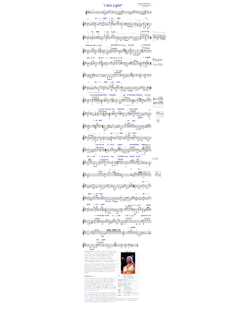 I am light – India.Arie