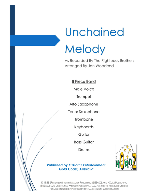 Unchained Melody (Arr. Jon Woodend) - Barry Manilow (Large Ensemble)